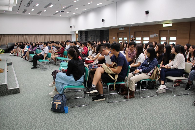 Over 170 students attended the Dean’s Talk