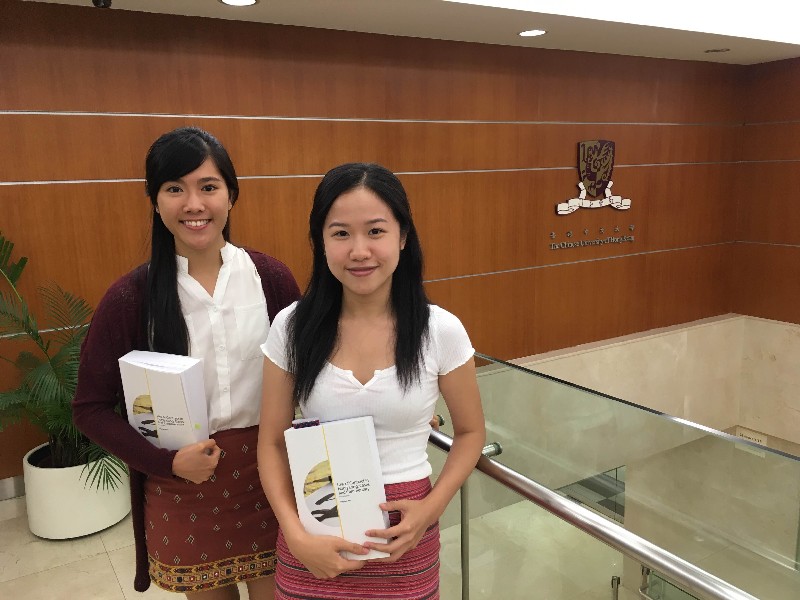 Janice (right) aspires to pursue her career in the legal field