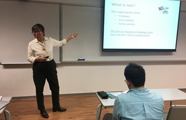 Talk by Dr Margaret Ng: Bilingual Legislation in Hong Kong’s Cross-cultural Setting