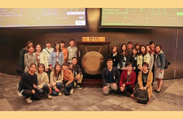 Students of School of Communication Visited the Hong Kong Stock Exchange_feature photo