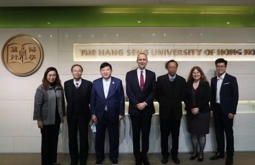 The U.S. Consul General to Hong Kong & Macau Mr Hanscom Smith visited HSUHK