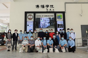 Group photo at Lam Tai Fai Clock Tower_Feature Photo