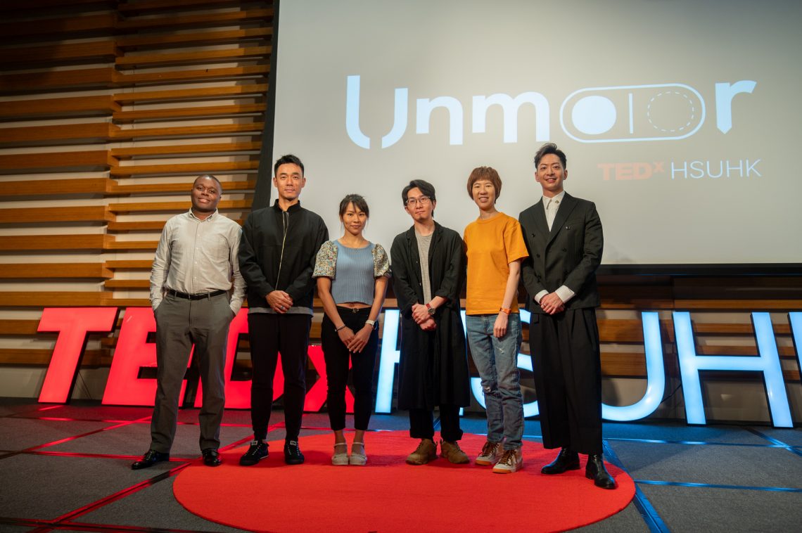 (From left) Innocent Mutanga, Oshima Den, Christy Yiu, Nick Cheuk, Orange Tam and Kevin Tong.