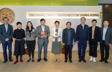 HSUHK welcomes delegation from Guangzhou Municipal Human Resources and Social Security Bureau